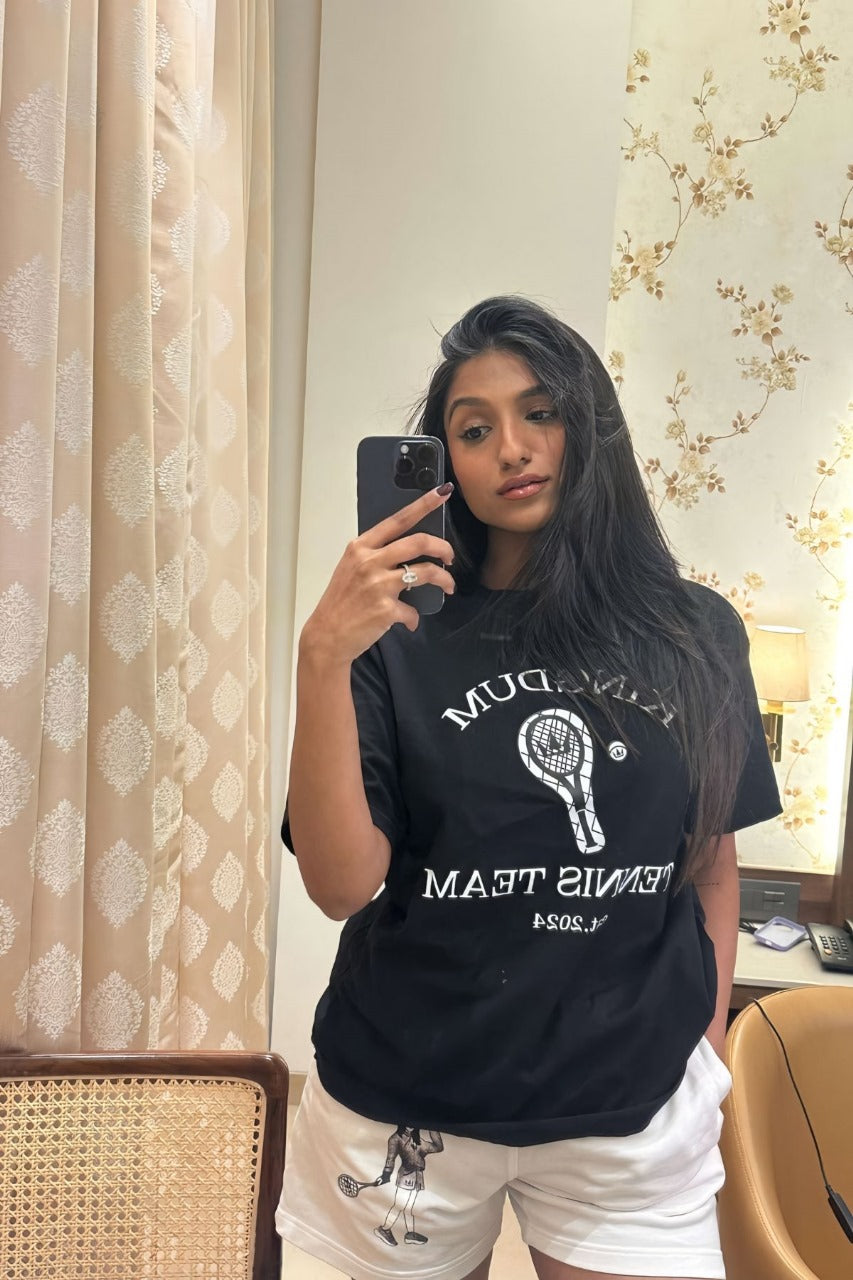 Kingdum Tennis Team T-shirt (Black)